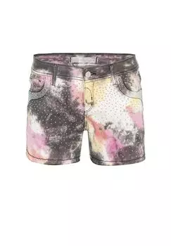 ШОРТЫ со сверкающими стразами CIPO & BAXX, цвет Multi Color