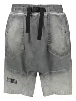 Шорты со вставками ISO.POETISM, черный