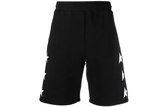 Шорты со звездным принтом Golden Goose, черный