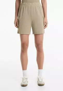 Шорты SOFT TOUCH WITH POCKETS OYSHO, цвет Mottled Green