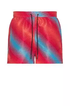Шорты Solid & Striped The Classic Swim Shorts, цвет Berry & Coral Orange