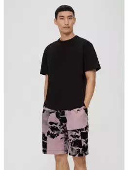 Шорты sOliver Bermuda keine Beinlnge, цвет mehrfarbig-pink