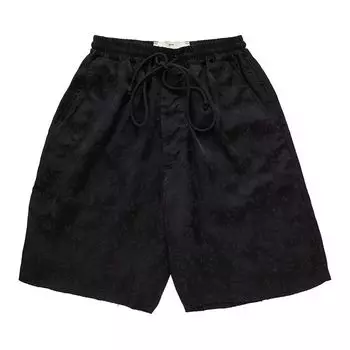 Шорты Song for the Mute Raw Lined Elasticated Shorts 'Black', черный