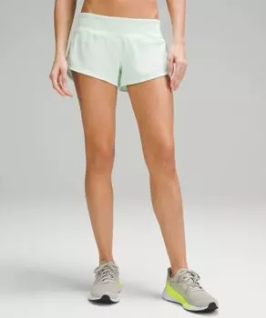 Шорты Speed Up с низкой посадкой на подкладке Lululemon