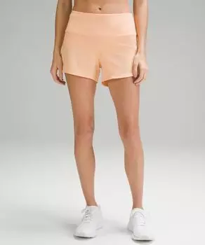 Шорты Speed Up с высокой посадкой на подкладке Lululemon