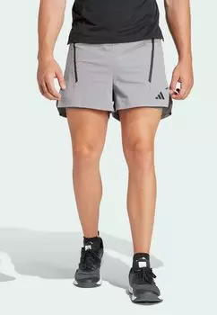 Шорты спортивные D4T Pro Series Adistrong Workout Adidas, цвет grey three black
