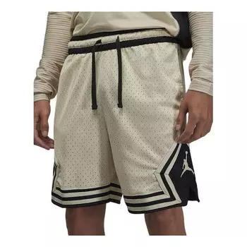 Шорты спортивные dri fit ромбовидные шорты Air Jordan, бежевый