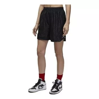 Шорты спортивные ромбовидные шорты Air Jordan, черный