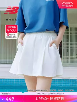 Шорты спортивные женские New Balance, белый