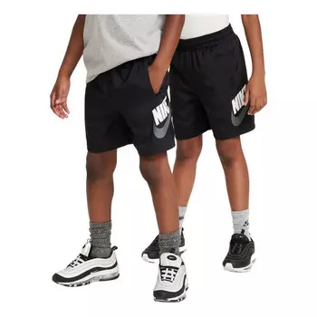 Шорты sportswear woven shorts 'black' Nike, черный
