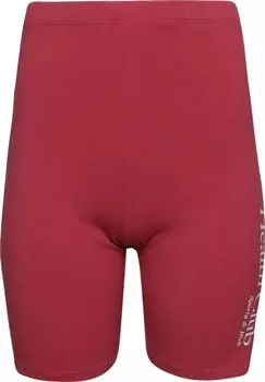 Шорты Sporty & Rich Athletic Club Cycling Shorts 'Hibiscus/White', белый