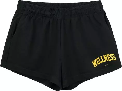 Шорты Sporty &amp; Rich Wellness Studio Ivy Disco Short 'Black', черный