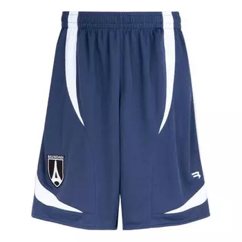 Шорты sporty b soccer short 'blue' Balenciaga, синий