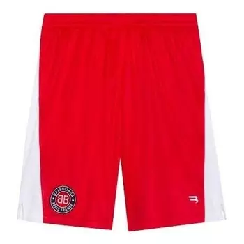 Шорты sporty b soccer short 'red' Balenciaga, красный