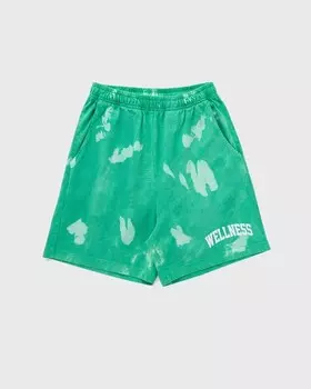 Шорты Sporty & Rich Wellness Ivy Gym Tie Dye Short, цвет tahiti/white