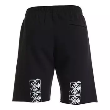 Шорты sprayed arrows arrow sports shorts black Off-White, черный