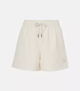 Шорты средней посадки Moncler, 034 - White