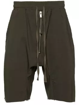 Шорты средней посадки с необработанными краями Thom Krom, зеленый