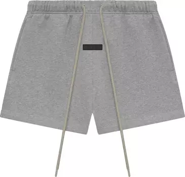 Шорты ss24 fleece running short 'dark heather oatmeal' Fear Of God Essentials, коричневый
