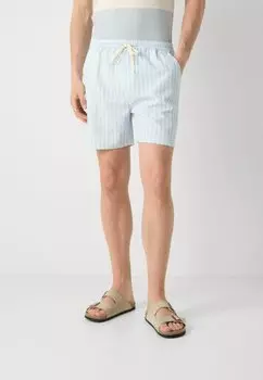 Шорты Stan Stripe Swim Les Deux, летнее небо/светлый слоновая кость