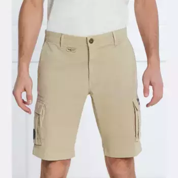 Шорты стандартного кроя Aeronautica Militare, бежевый