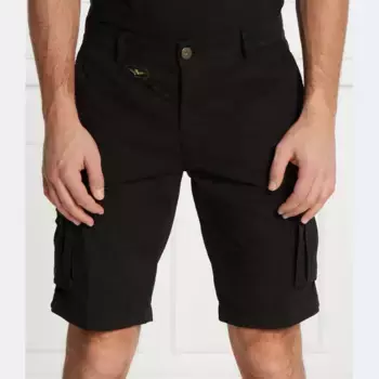 Шорты стандартного кроя Aeronautica Militare, черный