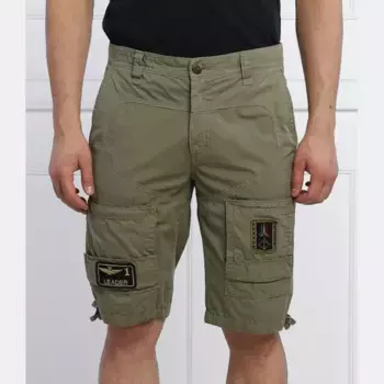 Шорты стандартного кроя Aeronautica Militare, зеленый