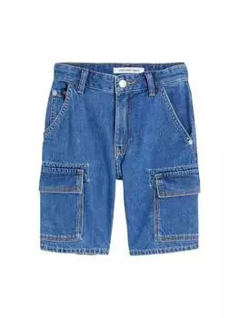 Шорты стандартного кроя Calvin Klein, синий