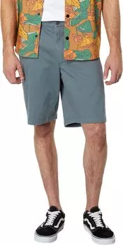 Шорты стандартного кроя цвета эластичного цвета с промывкой в озере L.L.Bean, цвет Storm Gray