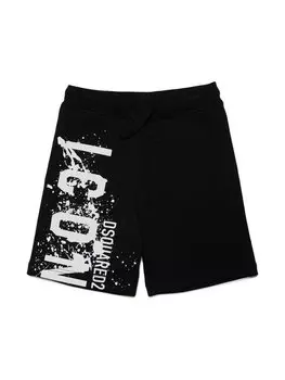 Шорты стандартного кроя Dsquared2, черный
