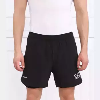 Шорты стандартного кроя Ea7, черный