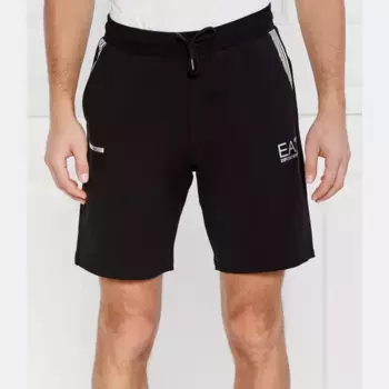 Шорты стандартного кроя Ea7, черный