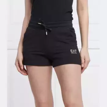 Шорты стандартного кроя Ea7, черный