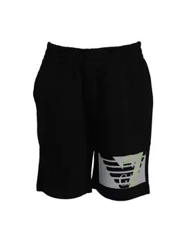 Шорты стандартного кроя Ea7 Emporio Armani, черный