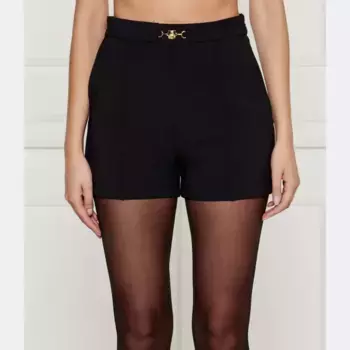 Шорты стандартного кроя Elisabetta Franchi, черный