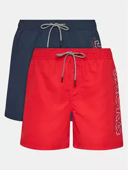 Шорты стандартного кроя Jack&Jones, красный