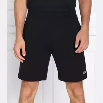 Шорты стандартного кроя Lacoste, черный