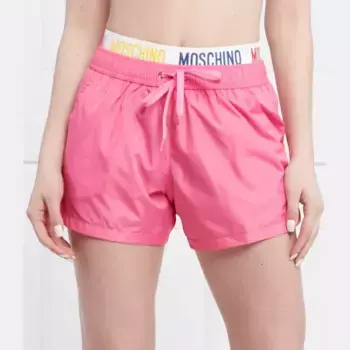 Шорты стандартного кроя Moschino, розовый