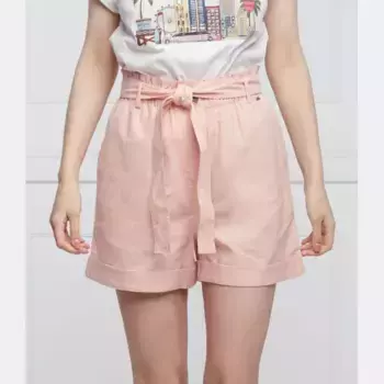 Шорты стандартного кроя с добавлением шелка Pepe Jeans London, розовый