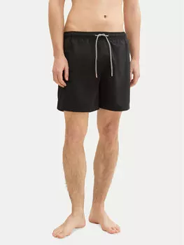 Шорты стандартного кроя Tom Tailor Denim, черный