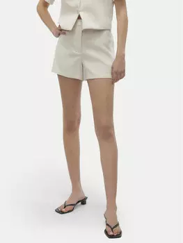 Шорты стандартного кроя Vero Moda, экрю