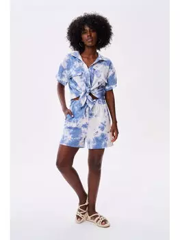 Шорты стандартной посадки Blue Shadow, синий