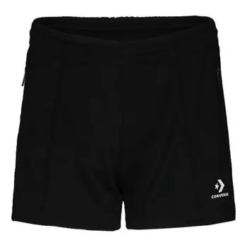 Шорты star chevron track short 'black' Converse, черный
