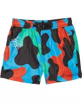 Шорты Stella Mccartney Camo Polyester Shorts, мульти