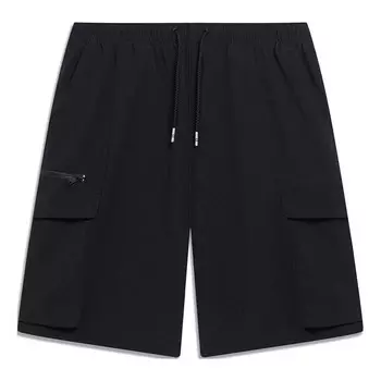 Шорты стиль жизни хлопковые шорты Li-Ning, черный