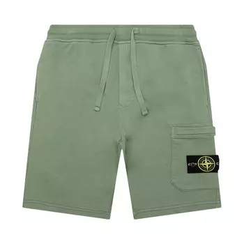Шорты Stone Island Bermuda Sweatshorts, зеленый