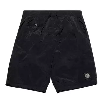 Шорты Stone Island Patch Bermuada Shorts, черный