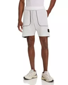 Шорты Stone Island, слоновая кость/кремовый