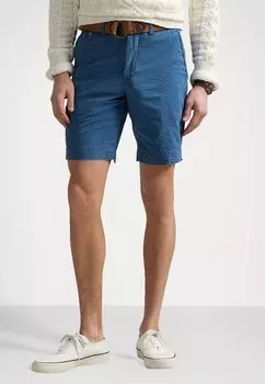 Шорты STRAIGHT FIT SEERSUCKER SHORT Polo Ralph Lauren, темно-синий