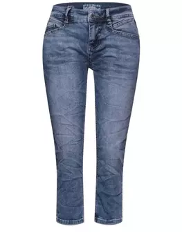 Шорты Street One, цвет mid blue random wash